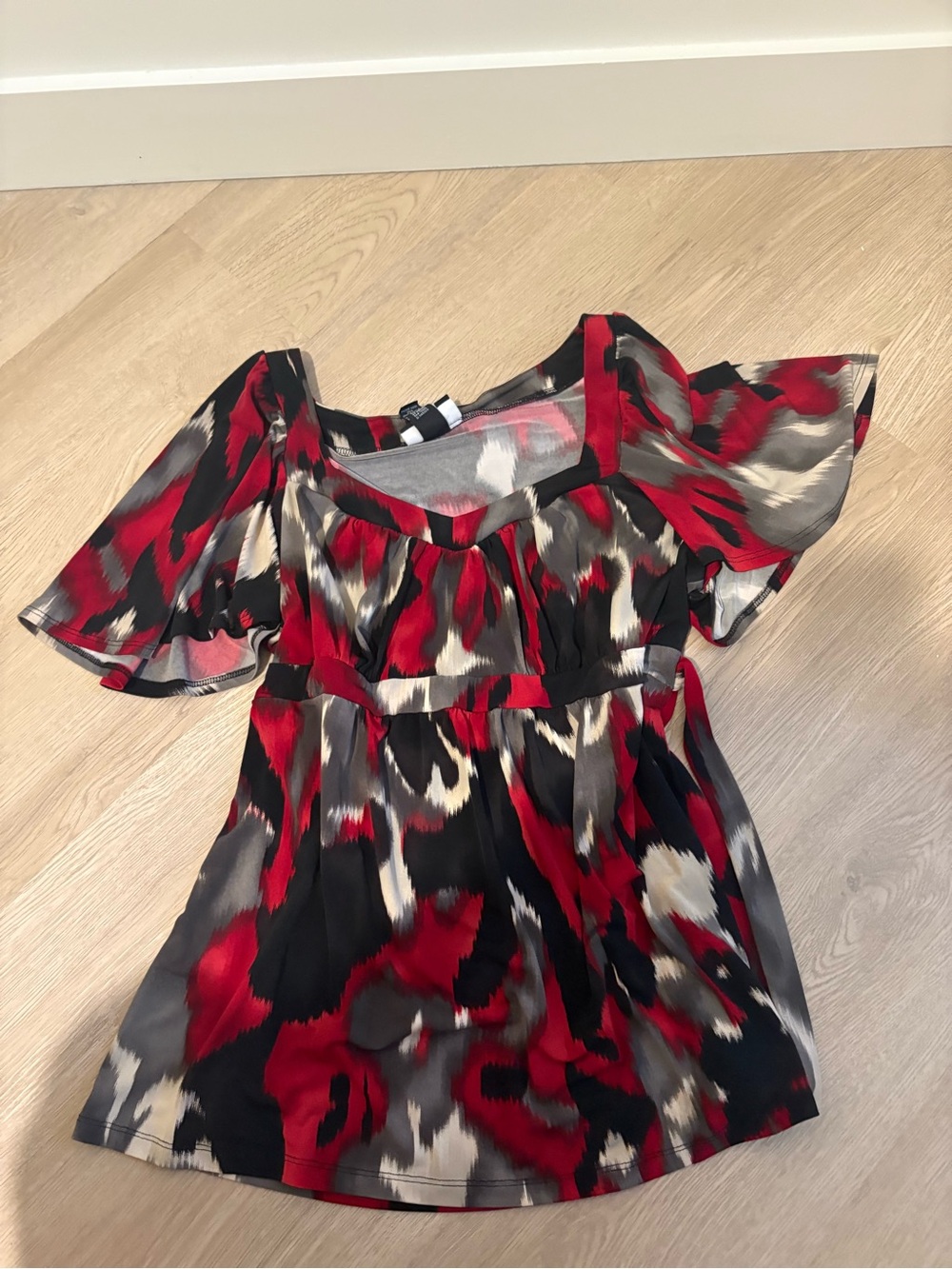 vintage babydoll blouse